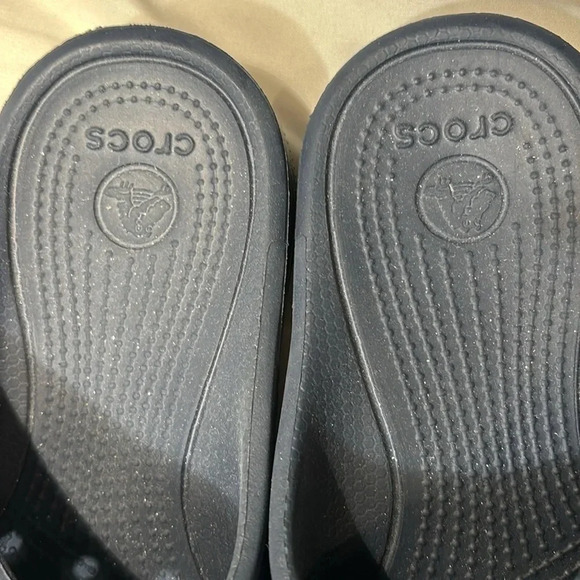 Crocs Slide Slip-on Sandals Navy men’s 7/women’s 9 - Picture 2 of 9